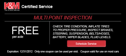 Coupon - Free Multi-Point Inspection